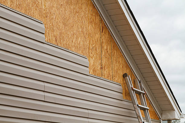 Professional Storm Damage Siding Repair technician working in Ashburn, VA
